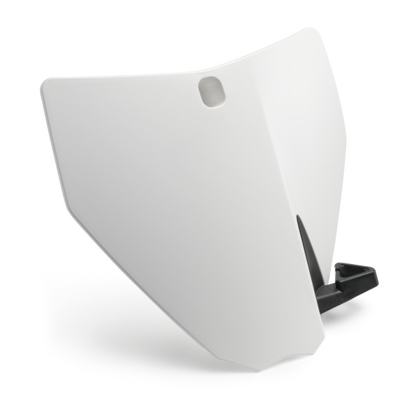 KTM START NUMBER PLATE WHITE CPL.